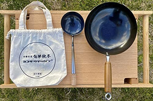  jet s low Yocozawa te bread iron wok ladle attaching attaching outdoor camp Solo camp cooking Chinese food .. fire BBQ... camp . chahan 