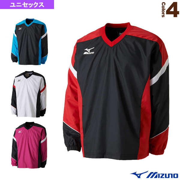  Mizuno теннис * бадминтон одежда [ мужской / Uni ] Wind брейкер рубашка / унисекс [62JE7001]