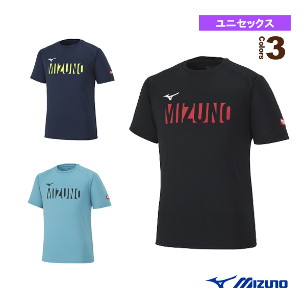  Mizuno настольный теннис одежда [ мужской / Uni ] игра рубашка / круглый вырез / унисекс [82JAA111]