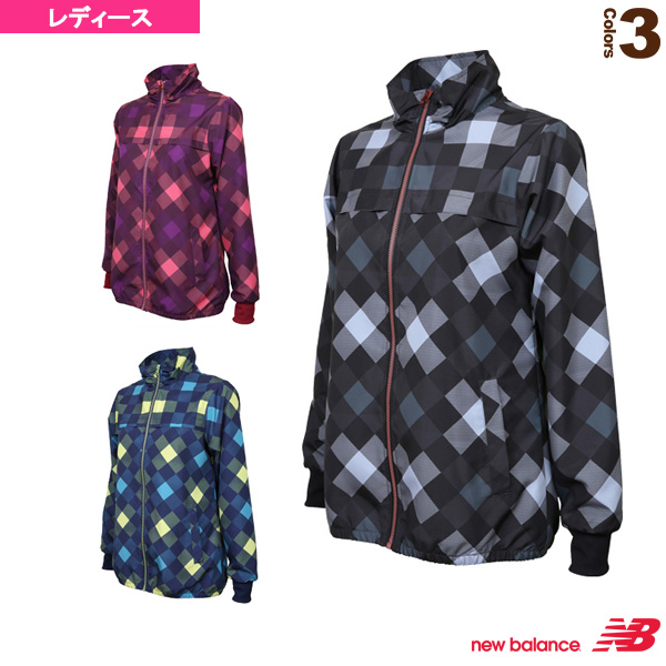  New balance теннис * бадминтон одежда [ женский ] окно жакет / женский [NBT-52650W]