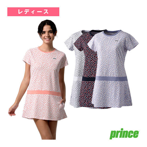  Prince tennis * badminton wear [ lady's ] One-piece / lady's [WS4402]
