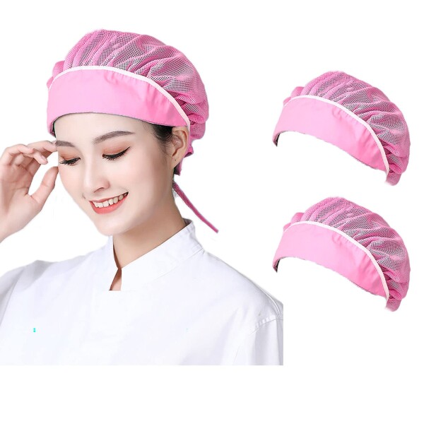 (H.sheng) sanitation cap 2 sheets entering . meal cap mesh light cook hat sanitation cap clean hat hat sanitation 