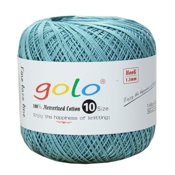  нить для кружев шерсть #10 40g примерно 228m