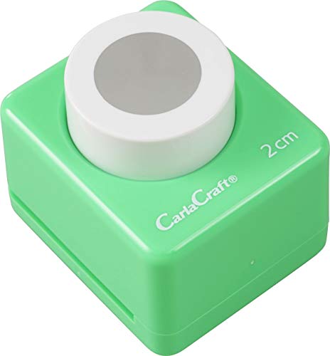  Karl офисная работа контейнер (CARL) фигурный дырокол средний размер Circle 20mm Япония производитель CN25A20
