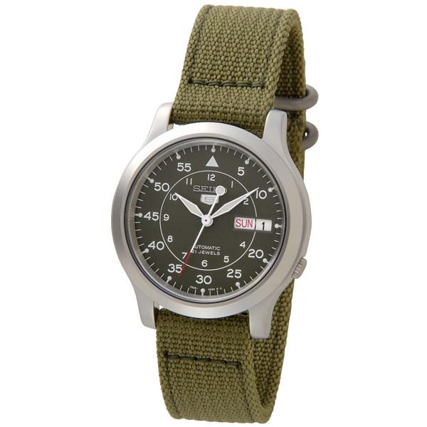SEIKO 5 腕時計 自動巻きミリタリー 海外モデル ☆新品未使用