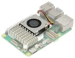 Raspberry Pi 5 активный * кондиционер * теплоотвод / вентилятор 