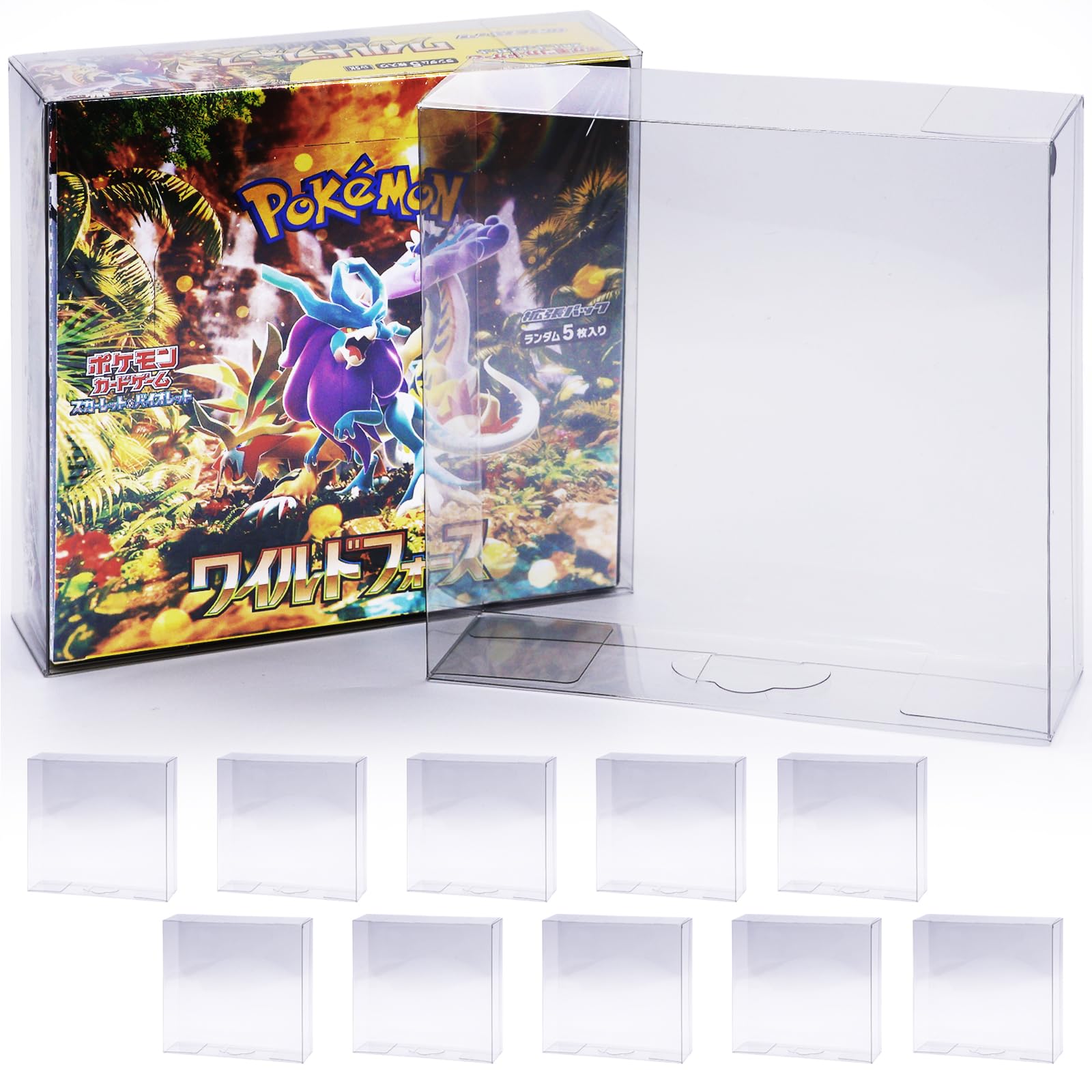  collector joint development Pokemon card BOX Roader for storage case UV cut semi hard RIMINA ( regular BOX,10 piece )
