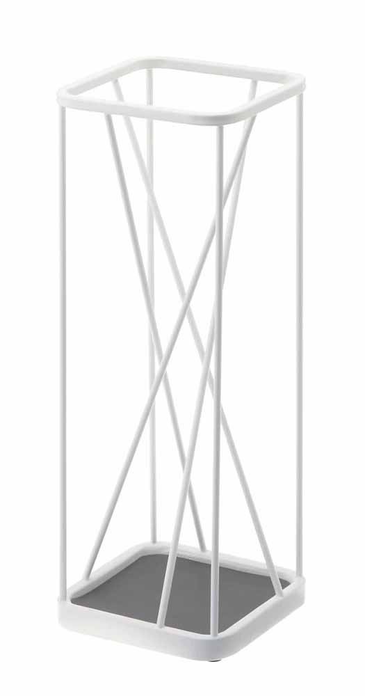 ナインスクエア 傘立て 9本対応 W170×D30×H455mm 2807 （ホワイト）の商品画像