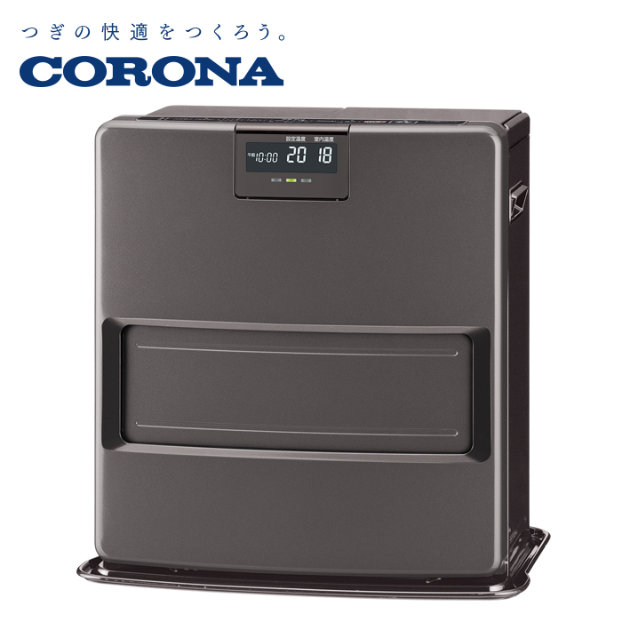 極美品 コロナ 石油ファンヒーター 10畳 FH-VX3621BY グレー CORONA  