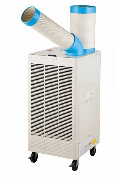 プロモート スポットクーラー（首振り機能付）P407TC 工事用エアコン