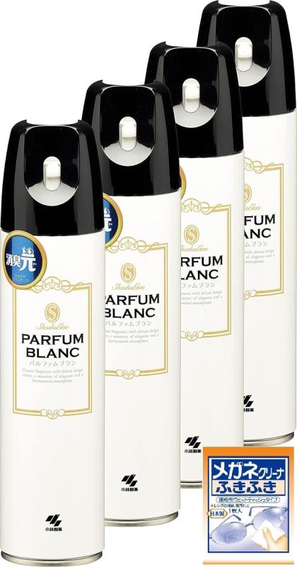 小林製薬 トイレの消臭元スプレー パルファムブラン トイレ用 消臭スプレー 280ml×4個の商品画像