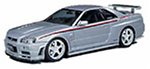 青島文化教材社 NISMO R34 スカイライン GT-R Z-TUNE （1/24スケール Sパッケージ Ver.R No.81 043509） 自動車の模型、プラモデルの商品画像