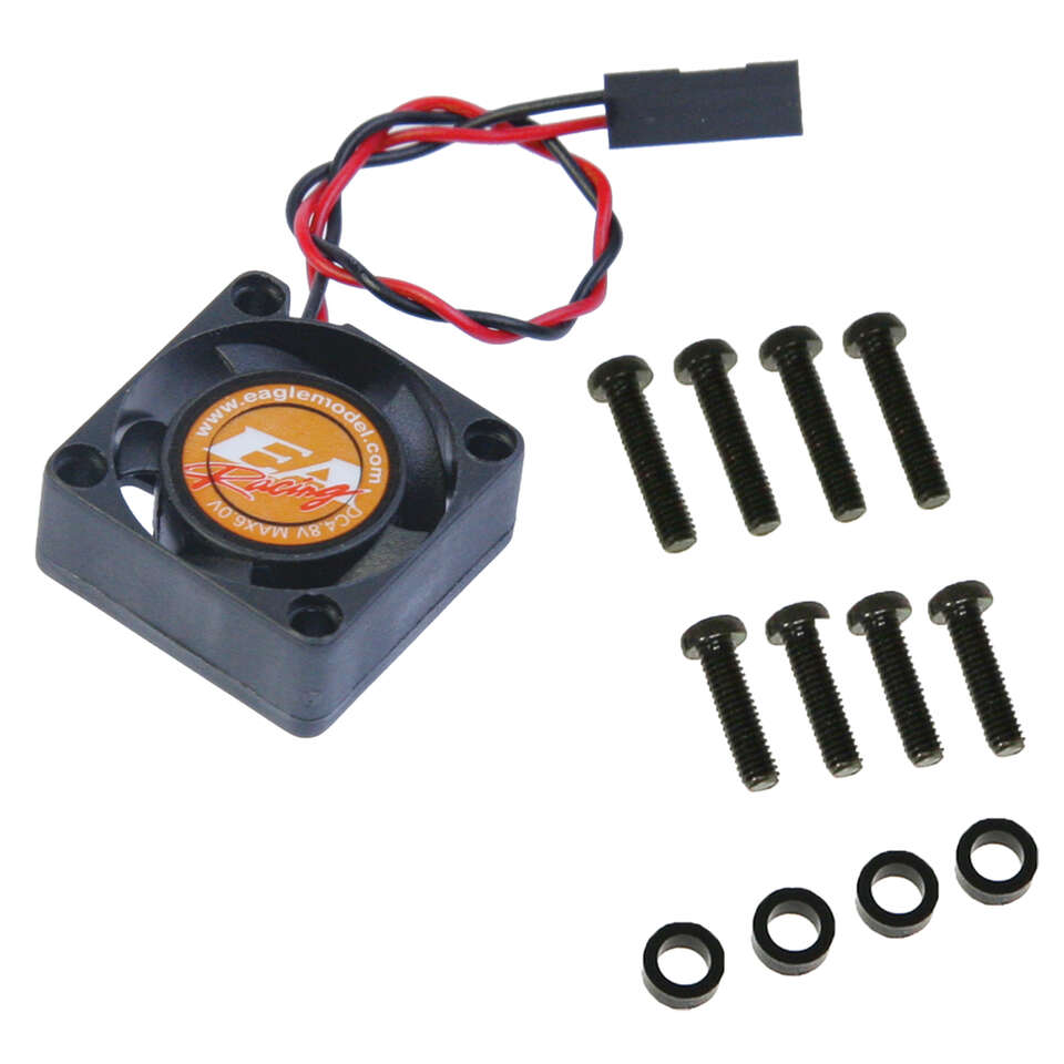 イーグル模型 25x25x10mm高速クーリングファン（4.8～6V） FA251048Z ラジコンパーツ、アクセサリーの商品画像