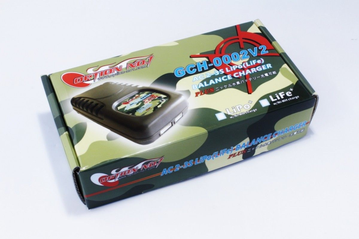 OPTION No.1 充電器 リポ/ニッカドAC充電器 GCH-0002V2 ラジコンパーツ
