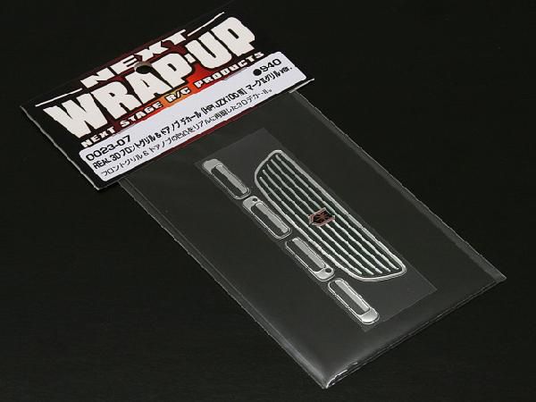 WRAP-UP REAL 3D フロントグリル＆ドアノブデカール（HPI JZX100要）マークIIグリルver. 0023-07 ラジコンパーツ、アクセサリーの商品画像