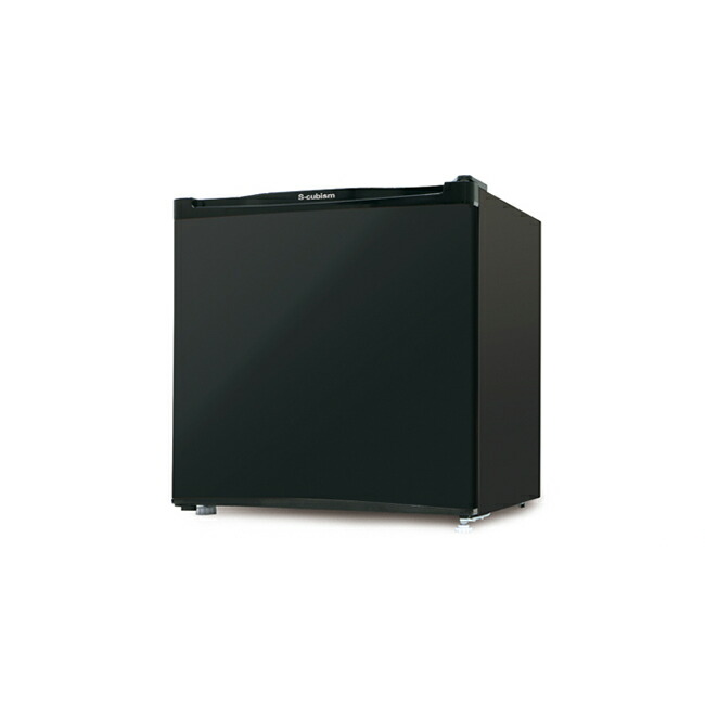 エスキュービズム通商 ASPLITY 1ドア冷蔵庫 WR-1046（BK）（ブラック） 冷蔵庫の商品画像