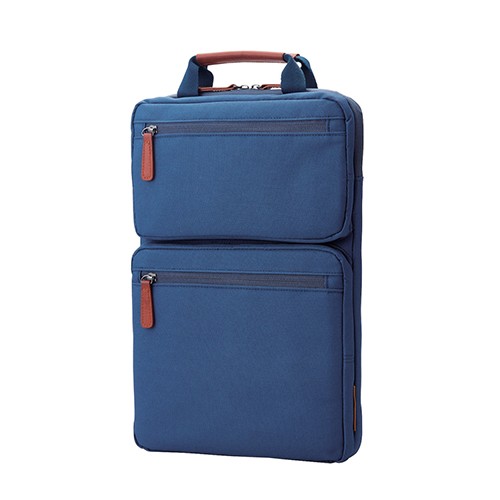 ハンドル付きカジュアルインナーバッグ（縦型） BM-IBHCV13NV （ネイビー）の商品画像