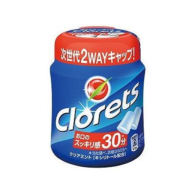 Clorets クロレッツXP 140グラム モンデリーズ クロレッツXPシャープミントボトルR 140g 強ミント味 1個