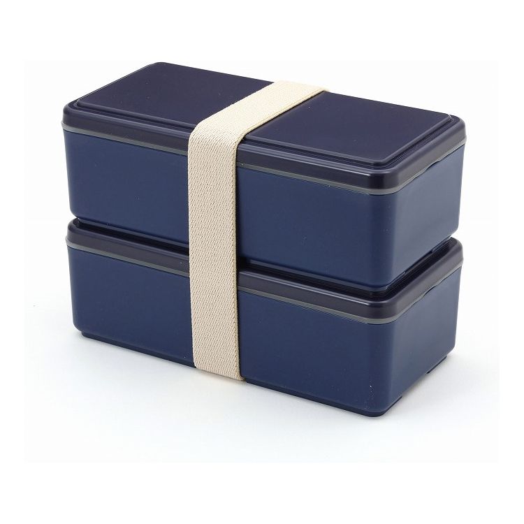 GEL-COOL Square W 500ml×2段 （ネイビー） 0101-0274の商品画像