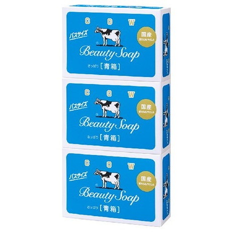 牛乳石鹸 カウブランド 青箱 バスサイズ 130g 3個入×20 カウブランド バスソープ、石鹸の商品画像