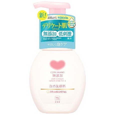 牛乳石鹸 カウブランド 無添加泡の洗顔料 ポンプ付き 160ml×7 カウブランド 洗顔の商品画像