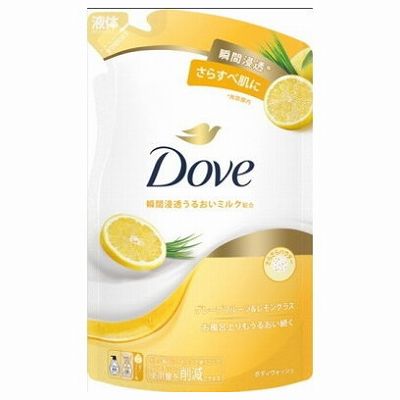 Dove（パーソナル・ケア） ダヴ ボディウォッシュ グレープフルーツ＆レモングラス つめかえ 330g×6個 ボディソープの商品画像