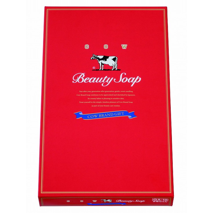 牛乳石鹸 カウブランド 赤箱 レギュラーサイズ 90g 10個入（ギフト用）×20 カウブランド バスソープ、石鹸の商品画像