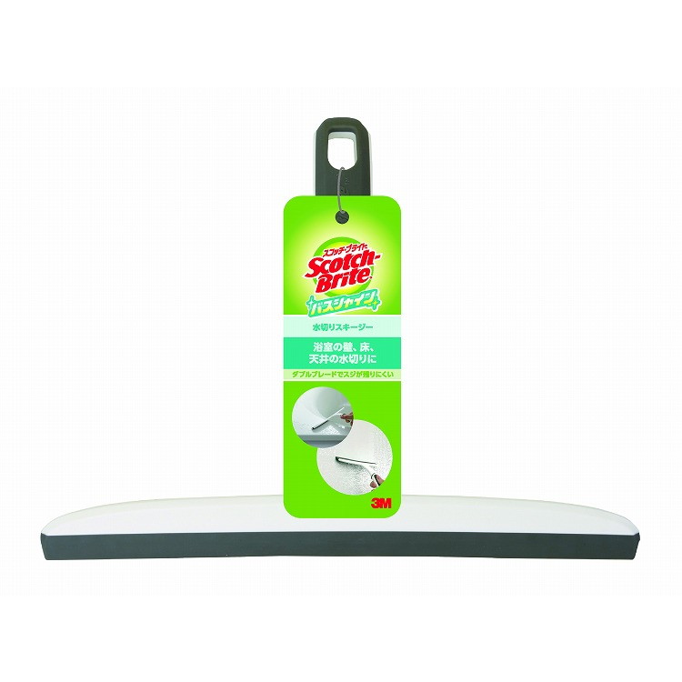3M 3M 水切りワイパー スクイージー スキージー お風呂掃除 スコッチブライト バスシャイン B-SQP × 18個 スコッチ・ブライト 浴室用ブラシ、スポンジの商品画像