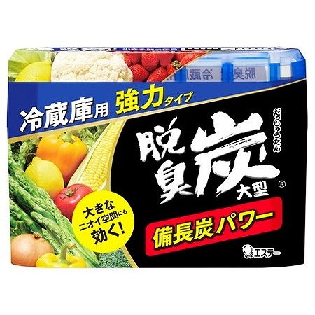 エステー エステー 脱臭炭 冷蔵庫用 大型 240g×15個 脱臭炭 その他芳香剤、消臭剤の商品画像