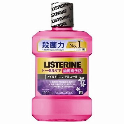 リステリン トータルケア マイルド フレッシュブーケ味 1000ml × 2本の商品画像