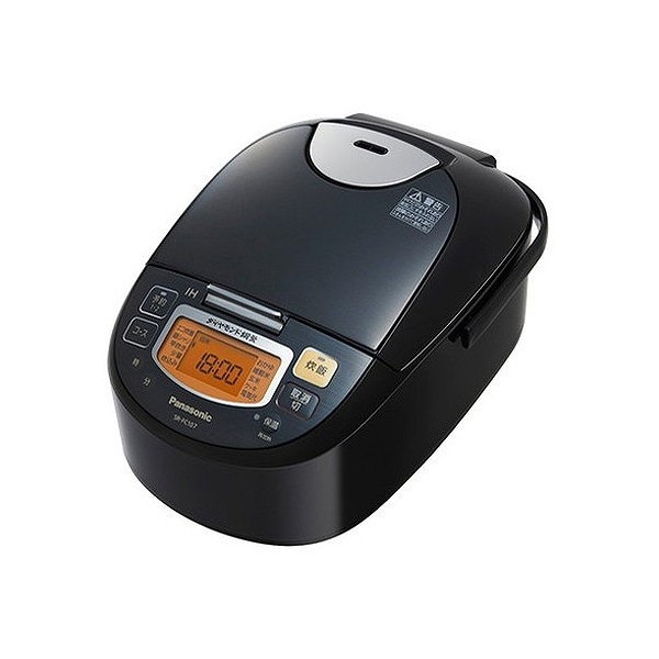 【中古】 パナソニック 5.5合 炊飯器 IH式 ステンレスブラック SR-FC107-K パナソニック SR-FC107-K（ステンレスブラック） 炊飯器本体 - 最安値
