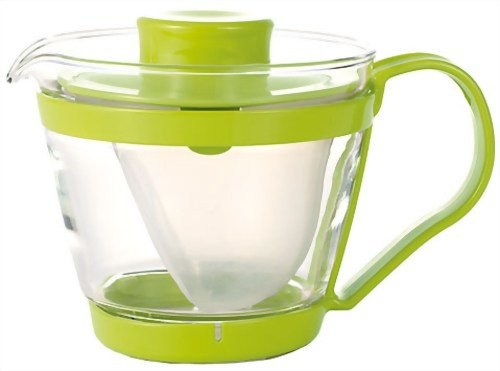 iwaki レンジのポット・茶器 400ml（グリーン）KT863-Gの商品画像