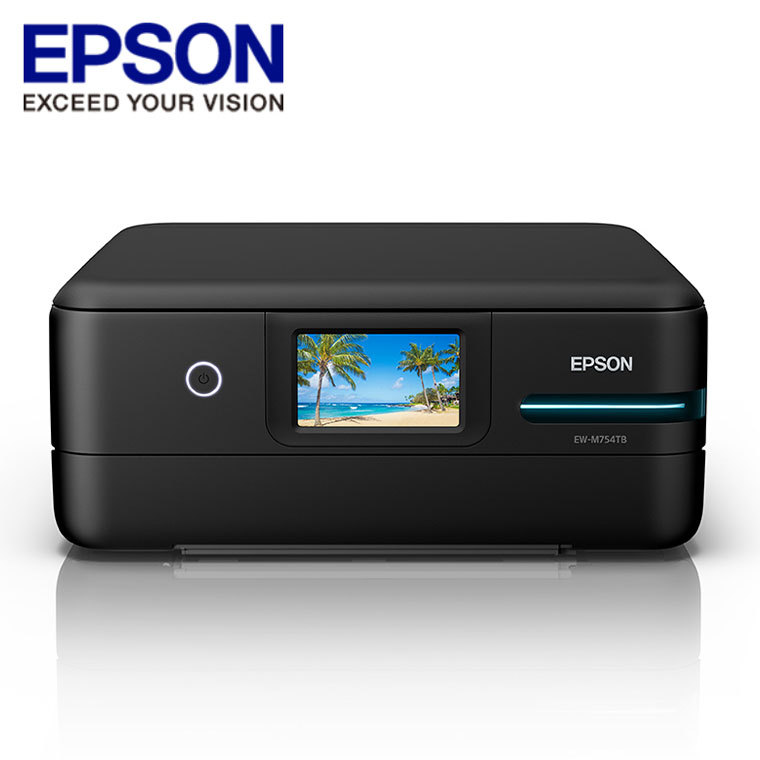 エプソン EPSON EW-M754TB インクジェットプリンター 本体 エプソン エプソン EW-M754TB（ブラック） インクジェットプリンター