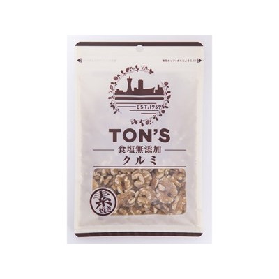 東洋ナッツ 食塩無添加クルミ 105g×10袋の商品画像
