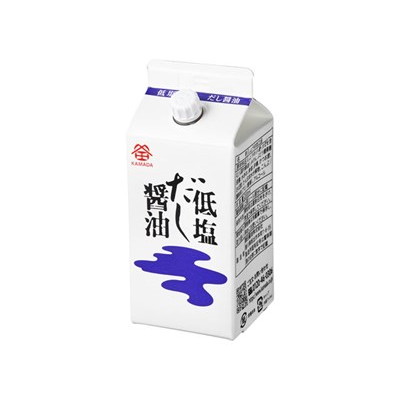 鎌田醤油 鎌田醤油 低塩だし醤油 紙パック 200ml×14本 減塩醤油の商品画像