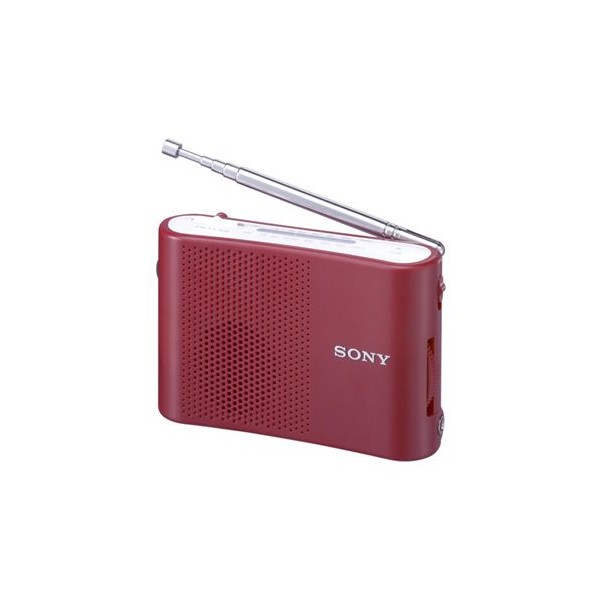 SONY FM/AMハンディーポータブルラジオ ICF-51/W ホワイト ラジオ - 最