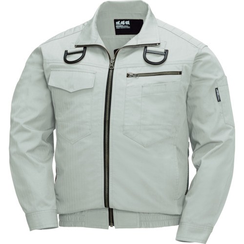 空調服 綿薄手現場服ヘリンボンフルハーネス仕様 XE98102-39-3L サンドベージュ （3Lサイズ）の商品画像