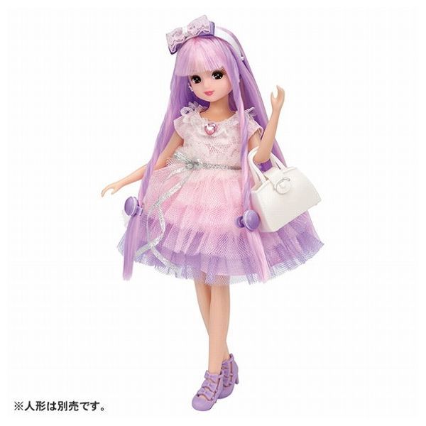 タカラトミー タカラトミー リカちゃん にじキュンカール ドレスセット