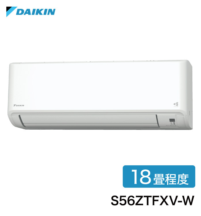 ダイキン FXシリーズ 2022年度モデル S56ZTFXV-W（ホワイト） ストリーマ 家庭用エアコンの商品画像