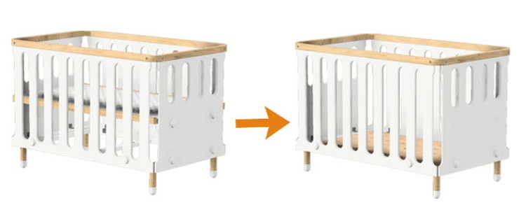Hoppl bebed baby ho  тянуть . bed baby детская кроватка натуральное дерево Mini ширина 124 младенец bed младенец для модный Северная Европа Корея симпатичный оплата при получении не возможно 