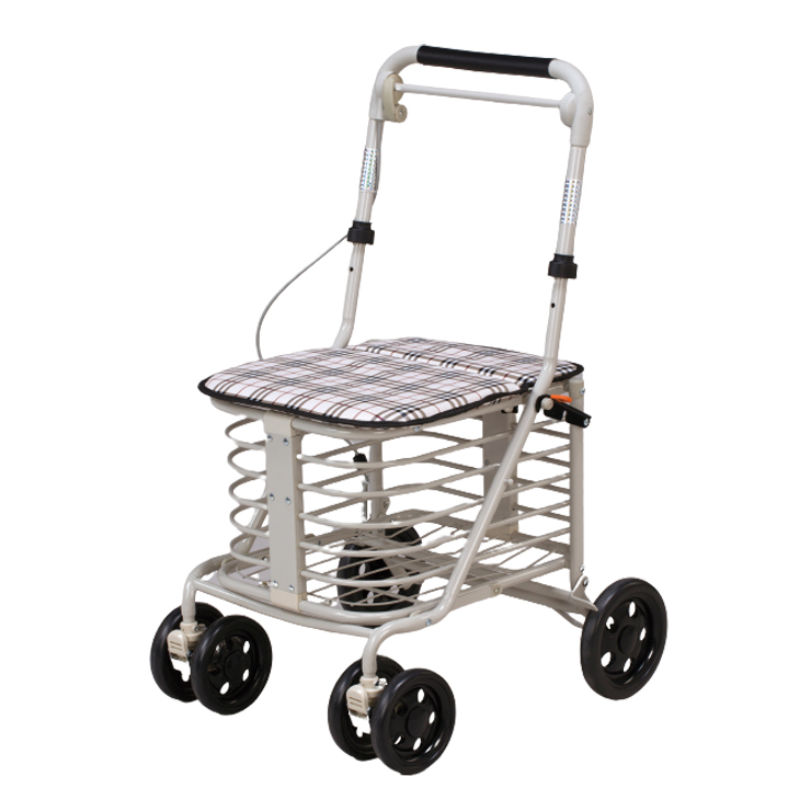  silver car small of the back .. attaching Cart Se-00086 handcart senior car to brake attaching seat .. small of the back .. nursing seniours for payment on delivery un- possible 