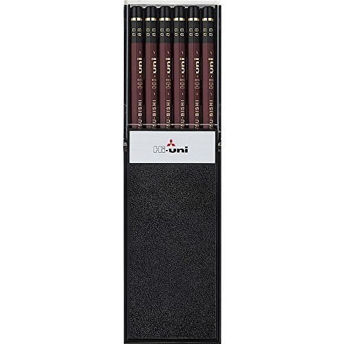 三菱鉛筆 ハイユニ 6角（8B） HU8B 1ダース（12本入） ×1セット uni（三菱鉛筆） ハイユニ 鉛筆の商品画像