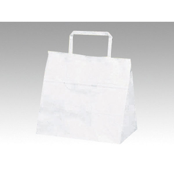 福助工業 福助工業 紙袋 紙手提袋 ラッピーバッグNo.10 晒無地 50枚 ×8セット（400枚） 紙袋の商品画像