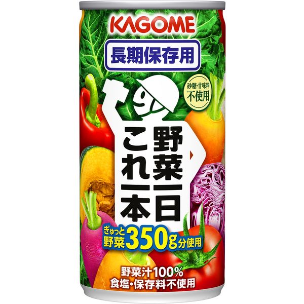 カゴメ 野菜一日これ一本 長期保存用 190g×5缶の商品画像