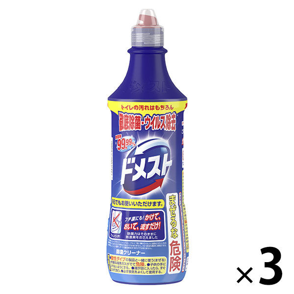 ユニリーバ ドメスト 除菌クリーナー 本体 500ml × 3本の商品画像