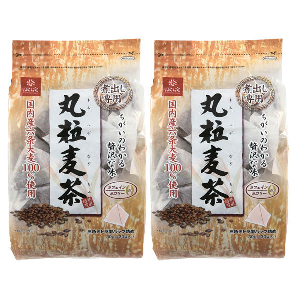 はくばく 丸粒麦茶 900g（30袋入）2袋の商品画像