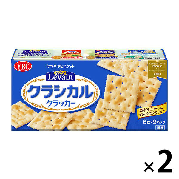 ヤマザキビスケット ヤマザキビスケット ルヴァンクラシカル 9P（6枚×9P入）×2個 お菓子のクラッカーの商品画像