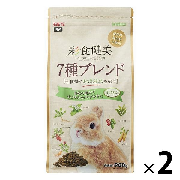 GEX GEX 彩食健美 7種ブレンド 900g×2個 小動物用フード、おやつの商品画像