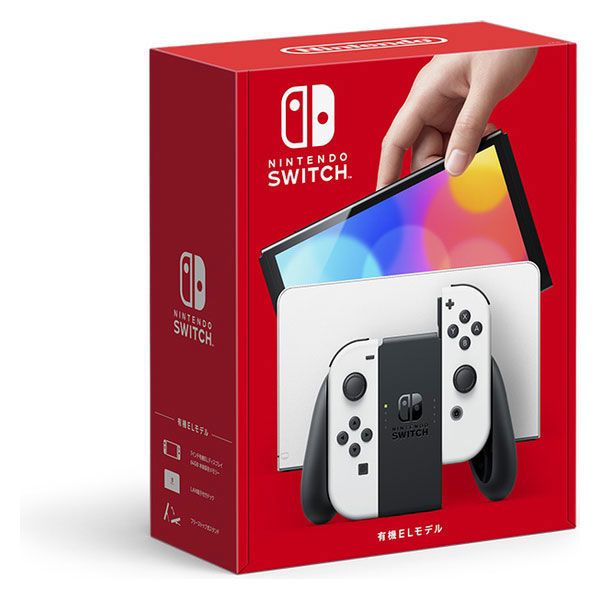 任天堂 スターティングセット付 Nintendo Switch 有機ELモデル ホワイト Nintendo Switch Nintendo Switch本体の商品画像