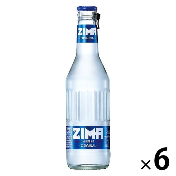 ZIMA ZIMA （ジーマ）ORIGINAL 275ml瓶 6本 サワー、缶チューハイの商品画像